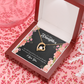 To My Daughter Be Strong Forever Necklace w Message Card-Express Your Love Gifts