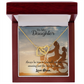To My Daughter Be True to Yourself From Mom Inseparable Necklace-Express Your Love Gifts