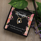 To My Daughter Beautiful Daughter Forever Necklace w Message Card-Express Your Love Gifts