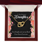 To My Daughter Beautiful Daughter Inseparable Necklace-Express Your Love Gifts