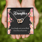 To My Daughter Beautiful Daughter Inseparable Necklace-Express Your Love Gifts