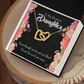 To My Daughter Beautiful Daughter Inseparable Necklace-Express Your Love Gifts