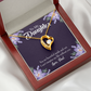 To My Daughter Beautiful Inside and Out Dad Forever Necklace w Message Card-Express Your Love Gifts