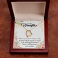 To My Daughter Before You Were Born Forever Necklace w Message Card-Express Your Love Gifts