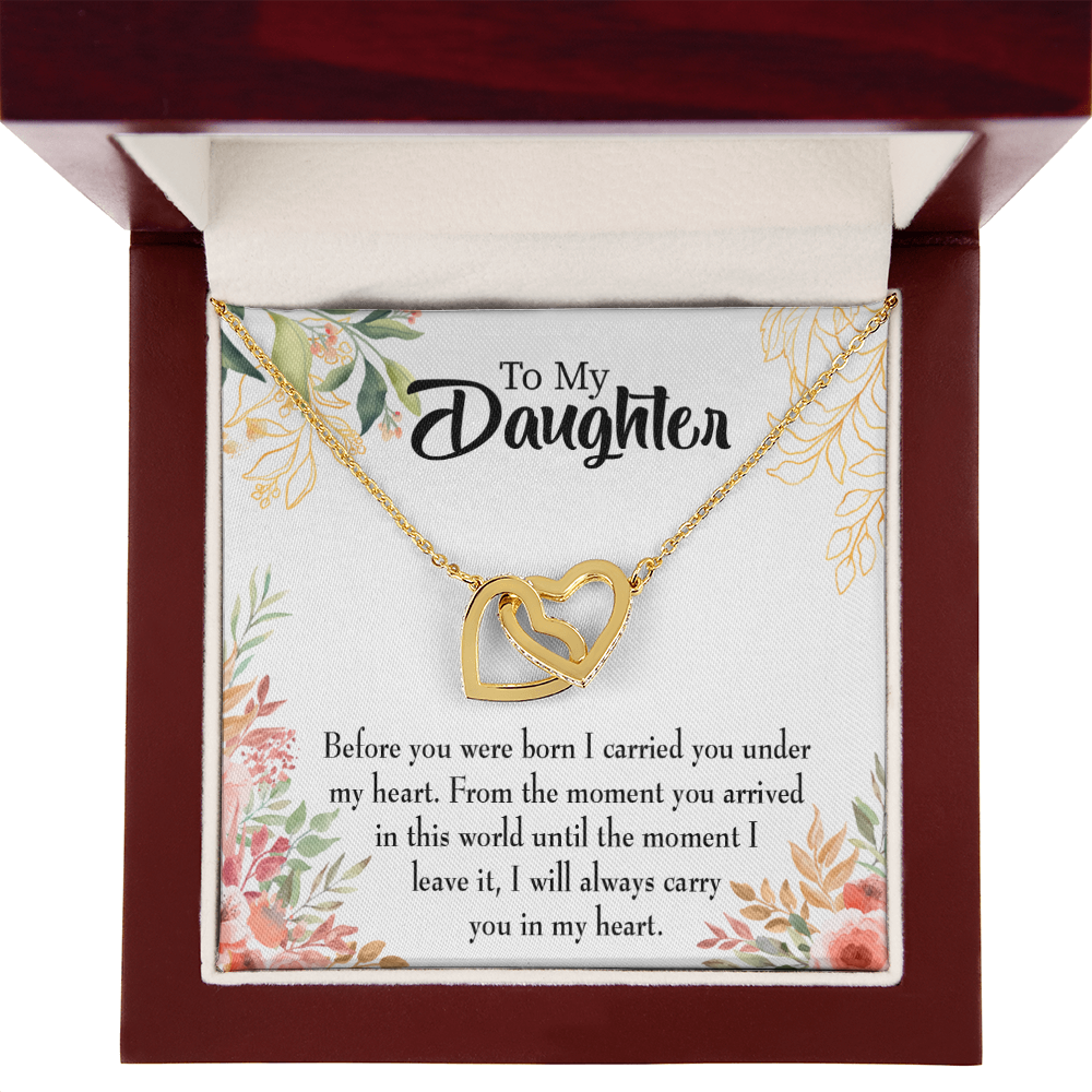 To My Daughter Before You Were Born Inseparable Necklace-Express Your Love Gifts