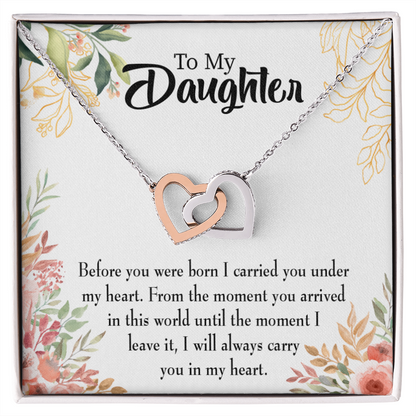 To My Daughter Before You Were Born Inseparable Necklace-Express Your Love Gifts