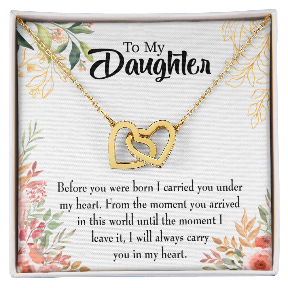 To My Daughter Before You Were Born Inseparable Necklace-Express Your Love Gifts
