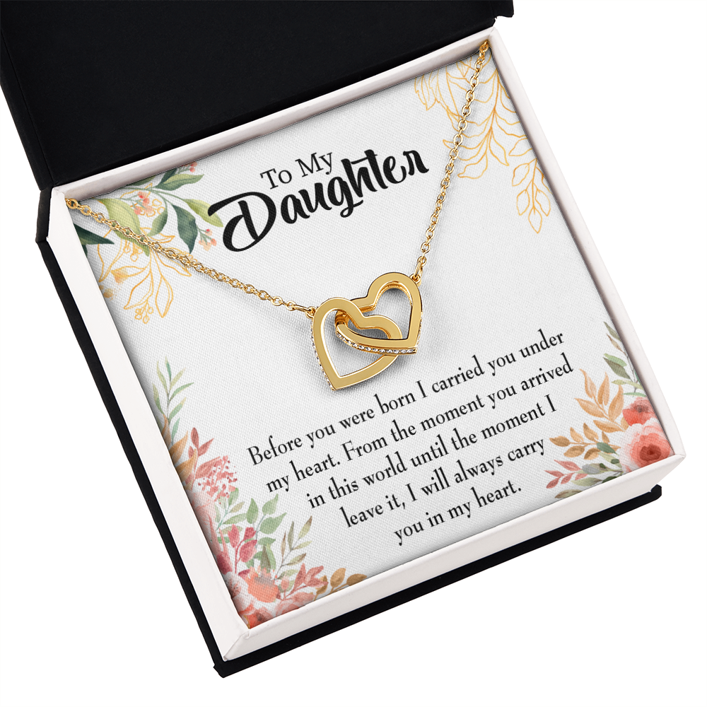 To My Daughter Before You Were Born Inseparable Necklace-Express Your Love Gifts