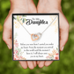 To My Daughter Before You Were Born Inseparable Necklace-Express Your Love Gifts