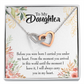 To My Daughter Before You Were Born Inseparable Necklace-Express Your Love Gifts