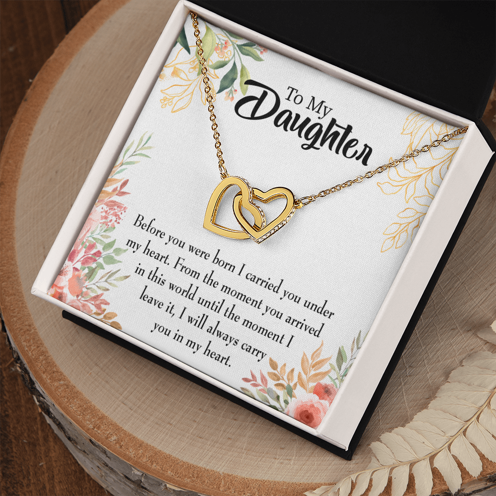 To My Daughter Before You Were Born Inseparable Necklace-Express Your Love Gifts