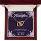 To My Daughter Believe in Yourself From Dad Inseparable Necklace-Express Your Love Gifts