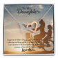 To My Daughter Believe Love Mom Inseparable Necklace-Express Your Love Gifts