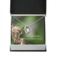 To My Daughter Best Friends Forever From Mom Forever Necklace w Message Card-Express Your Love Gifts