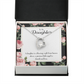 To My Daughter Blessing From Heaven Forever Necklace w Message Card-Express Your Love Gifts