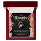 To My Daughter Braver Stronger and Smarter Forever Necklace w Message Card-Express Your Love Gifts