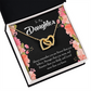 To My Daughter Braver Stronger and Smarter Inseparable Necklace-Express Your Love Gifts