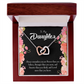 To My Daughter Braver Stronger and Smarter Inseparable Necklace-Express Your Love Gifts