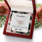 To My Daughter Dad's Magical and Miracle Daughter Inseparable Necklace-Express Your Love Gifts