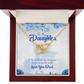 To My Daughter Dad's World Inseparable Necklace-Express Your Love Gifts