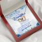 To My Daughter Dad's World Inseparable Necklace-Express Your Love Gifts