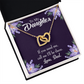 To My Daughter Dad Will be There Inseparable Necklace-Express Your Love Gifts