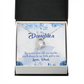 To My Daughter Daddy's Little Girl Forever Necklace w Message Card-Express Your Love Gifts