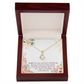 To My Daughter Daughter Gift Alluring Ribbon Necklace Message Card-Express Your Love Gifts