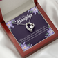 To My Daughter Daughter Like You Dark Forever Necklace w Message Card-Express Your Love Gifts