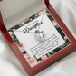 To My Daughter Daughter Like You Forever Necklace w Message Card-Express Your Love Gifts