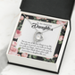 To My Daughter Daughter Like You Forever Necklace w Message Card-Express Your Love Gifts