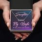 To My Daughter Fly High Custom Name Necklace-Express Your Love Gifts