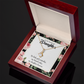 To My Daughter Friend Today Daughter Forever Alluring Ribbon Necklace Message Card-Express Your Love Gifts