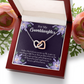 To My Daughter Gift From Heaven Inseparable Necklace-Express Your Love Gifts