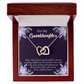 To My Daughter Gift From Heaven Inseparable Necklace-Express Your Love Gifts