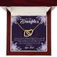 To My Daughter Gift From Heaven to Dad Inseparable Necklace-Express Your Love Gifts