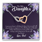 To My Daughter Gift From Heaven to Dad Inseparable Necklace-Express Your Love Gifts