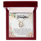 To My Daughter God Sent Daughter Forever Necklace w Message Card-Express Your Love Gifts