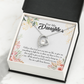 To My Daughter God Sent Daughter Forever Necklace w Message Card-Express Your Love Gifts