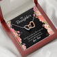To My Daughter God Sent Daughter to Dad's Life Inseparable Necklace-Express Your Love Gifts