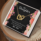 To My Daughter God Sent Daughter to Dad's Life Inseparable Necklace-Express Your Love Gifts