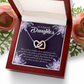 To My Daughter Good Person Daughter Inseparable Necklace-Express Your Love Gifts