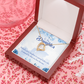 To My Daughter Great Daughter From Dad Forever Necklace w Message Card-Express Your Love Gifts
