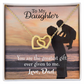 To My Daughter Greatest Daughter to Dad Inseparable Necklace-Express Your Love Gifts