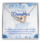 To My Daughter How Special You Are to Me Inseparable Necklace-Express Your Love Gifts