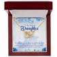 To My Daughter How Special You Are to Me Inseparable Necklace-Express Your Love Gifts