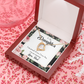 To My Daughter I Am Proud of You From Dad Forever Necklace w Message Card-Express Your Love Gifts
