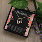 To My Daughter I’m so Proud to Call You Mine! Forever Necklace w Message Card-Express Your Love Gifts