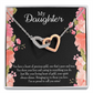 To My Daughter I’m so Proud to Call you Mine! Inseparable Necklace-Express Your Love Gifts