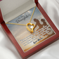 To My Daughter I Pray For You From Mum Forever Necklace w Message Card-Express Your Love Gifts